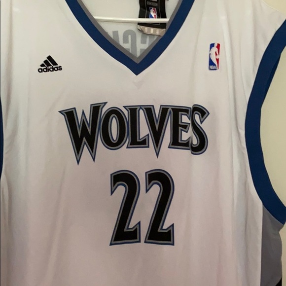 NWT Adidas NBA Timberwolves Wiggins Jersey sz: 2XL - Picture 2 of 8